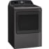 GE Profile PTD70EBPTDG - 27 Inch Smart Electric Dryer 3/4 View