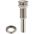 Kraus PU10MR1SN - Pop-Up Drain for Bathroom Sink without Overflow and Mounting Ring in Satin Nickel
