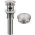 Kraus PU11SFS - Pop-Up Drain for Bathroom Sink with Overflow in Spot-Free Stainless Steel