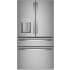 GE Profile PXD22BYPFS - 36 Inch Counter-Depth 4 Door French Door Smart Refrigerator