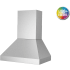 BlueStar Pyramid Series PY030MLC - 30 Inch Wall Mount Range Hood in Front View