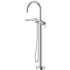 Rohl Arca™ TAA39C - Arca™ Thermostatic Single Hole Floor Mount Tub Filler Trim in Chrome