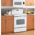GE Profile JB968TKWW - True White Installed View