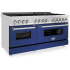 ZLINE RABM60 - 60 Inch Pro-Style Double Oven Dual Fuel Range Angle View