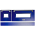 ZLINE RADRBM48 - 48 Inch Range Door in Blue Matte