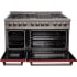 ZLINE RASRM48 - 48 Inch Pro-Style Double Oven Dual Fuel Range 6.0 cu. ft. Convection Oven