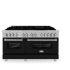 ZLINE RASBLM60 - 60 Inch Pro-Style Double Oven Dual Fuel Range