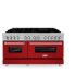 ZLINE RASRG60 - 60 Inch Pro-Style Double Oven Dual Fuel Range