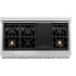 ZLINE RASSNBRGR48 - 48 Inch Pro-Style Double Oven Dual Fuel Range 7 Italian Sealed Burners
