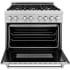 ZLINE RASSNGR36 - 36 Inch Pro-Style Dual Fuel Range 4.6 cu. ft. Convection Oven