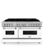ZLINE RASWM60 - 60 Inch Pro-Style Double Oven Dual Fuel Range
