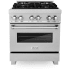 ZLINE RASSNBRGR30 - 30 Inch Pro-Style Dual Fuel Range