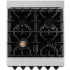 ZLINE Autograph Edition RAZ24MB - 24 Inch Pro-Style Dual Fuel Range 4 Italian Sealed Burners