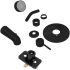 ZLINE RBCN1SHSMB - Palisades Elegant Shower System in Matte Black
