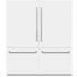 ZLINE RBITWM72 - 72 Inch Built-In 4-Door French Door Refrigerator
