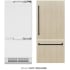 ZLINE Autograph Edition RBITZ36MB - 36 Inch Built-In Bottom-Freezer Refrigerator