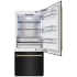 ZLINE Autograph Edition RBITZBS36G - 36 Inch Built-In Bottom-Freezer Refrigerator