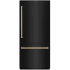ZLINE Autograph Edition RBITZBS36G - 36 Inch Built-In Bottom-Freezer Refrigerator