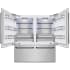 ZLINE Autograph Edition RBITZSN72MB - 72 Inch Built-In 4-Door French Door Refrigerator