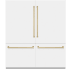 ZLINE Autograph Edition RBITZWM72CB - 72 Inch Built-In 4-Door French Door Refrigerator