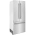ZLINE RBIV36 - 36 Inch Counter Depth Built-In French Door Refrigerator Panel Ready 3/4 View