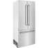 ZLINE RBIV30436 - 36 Inch Counter Depth Built-In French Door Refrigerator Angle