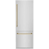 ZLINE Autograph Edition RBIVZ30430G - 30 Inch Built-In Bottom Freezer Refrigerator