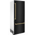 ZLINE Autograph Edition RBIVZBS30G - 30 Inch Built-In Bottom Freezer Refrigerator