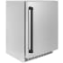ZLINE Autograph Edition RBSOZST24MB - Touchstone 24 Inch Beverage Center Solid Stainless Steel Door and Matte Black Handle