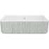 Rohl Shaws Original RC3318WHLNSI - 33 Inch Single Bowl Farmhouse Apron Front Kitchen Sink with 3 1/2" Drain Connection