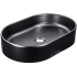 Nantucket Sinks Regatta Collection RC5022MB - 24 Inch Top Mount Oval Bathroom Sink with 5 Inch Bowl Depth