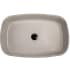 Nantucket Sinks Regatta Collection RC6044MW - 24 Inch Top Mount Rectangular Bathroom Sink with 4 Inch Bowl Depth