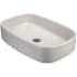 Nantucket Sinks Regatta Collection RC6044MW - 24 Inch Top Mount Rectangular Bathroom Sink with 4 Inch Bowl Depth