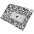 Nantucket Sinks Regatta Collection RC73040PD - La Maddalena Italian Fireclay Vanity Sink Angled View
