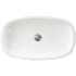 Nantucket Sinks Regatta Collection RC79041W - Portofino Italian Fireclay Vanity Sink with 3 Inch Bowl Depth
