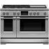 Fisher &amp; Paykel Series 9 RDV3485GDN - Dual Fuel Range, 48", 5 Burners with Griddle, Self-cleaningelf-cleaning