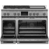 Fisher &amp; Paykel Series 9 RDV3485GDN - Dual Fuel Range, 48", 5 Burners with Griddle, Self-cleaning