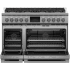 Fisher &amp; Paykel Series 9 RDV3488L - Dual Fuel Range, 48", 8 Burners, Self-cleaning