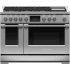 Fisher &amp; Paykel Series 9 RDV3486GDL - Dual Fuel Range, 48-inch, 6 Burners with Griddle