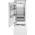 Bertazzoni Master Series REF30BMBIPLT - 30 Inch Panel Ready Built-In Bottom Mount Refrigerator with 15.5 cu. ft. Capacity - Left Hinge