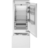 Bertazzoni REF30BMBIXRT - 30 Inch Built-In Bottom Mount Refrigerator - Open View