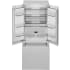 Bertazzoni Professional Series REF36FDBZPNV24 - 36 Inch Panel Ready Counter Depth Built-In French Door Refrigerator