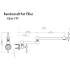ZLINE REMFPFBN - Rembrandt Double Lever Pot Filler Dimension