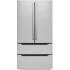 Koolmore RERFDSS22C - 22.5 Cu. ft. French Door Refrigerator with Automatic Ice Maker, Deep Freezer, 4 Door Stainless-Steel Fridge - RERFDSS-22C