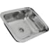 Nantucket Sinks Brightwork Home Collection RES - 17 Inch Hammered Stainless Steel Rectangle Bar SinkAngled View