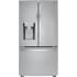 LG LRFXC2416S - 36 Inch Counter Depth Smart 3-Door French Door Refrigerator with 23.5 Cu. Ft. Capacity