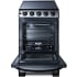 Summit White Pearl Series REX2071SSRT - 20 Inch Slide-In Electric Range