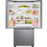 Samsung BESPOKE RF22A4111SR - 30 Inch Smart 3-Door French Door Smart Refrigerator
