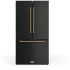 Thor Kitchen Gordon Ramsay Collection RF3621CTD00BRZ - 36 Inch Freestanding French Door Counter Depth Refrigerator