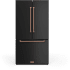 Thor Kitchen Gordon Ramsay Collection RF3621CTD00RSG - 36 Inch Freestanding French Door Counter Depth Refrigerator